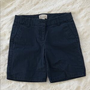 J.Crew Navy blue Bermuda shorts 7” size 00